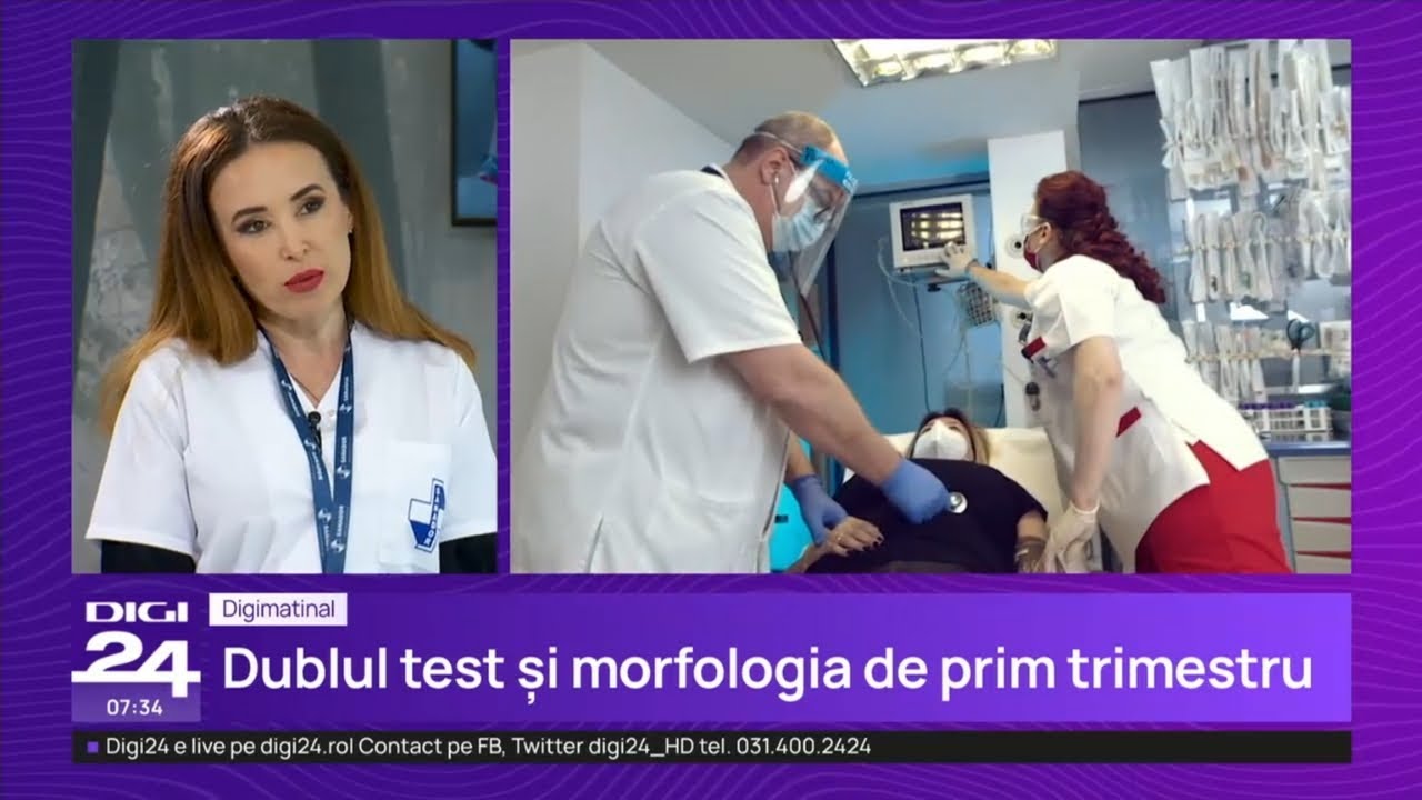 Dublul test și morfologia de prim trimestru – Dr. Ana Chioveanu | SANADOR