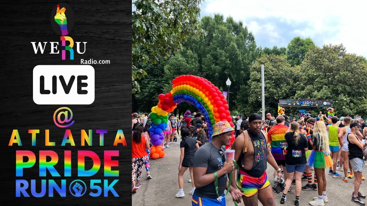 WERUradio Live on Location At the Atlanta Pride 5K Run