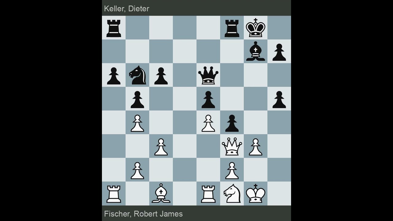 Zuerich 1959 | Fischer vs Keller | Round ?