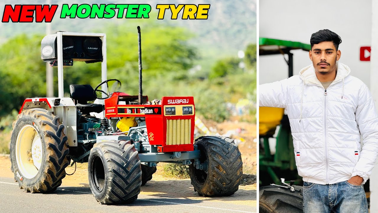 FAINALEY 🚀 MINI SWARAJ ME &ldquo; MONSTER &ldquo; TYRE LAGA DEA ❤️