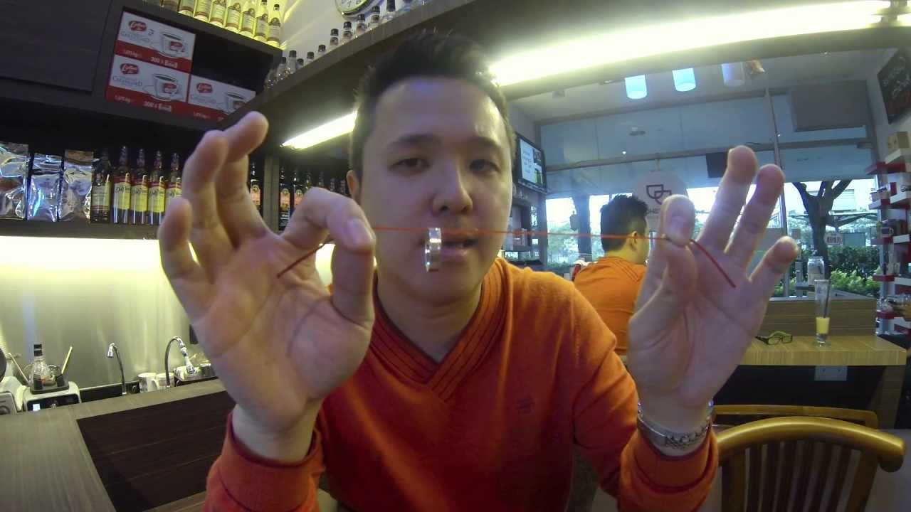 How To Do Ring and Rubber Band Trick - Free Magic Tutorial - Aaron Magic School - Episode 4