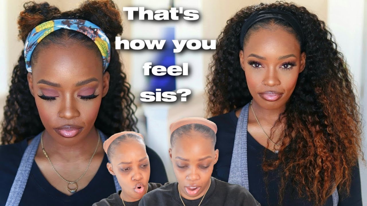 A YOUTUBER Did a Thing & I'm Here For It! HEADBAND WIG Deep Twist VIBES! | MARY K. BELLA@MyFirstWigCom