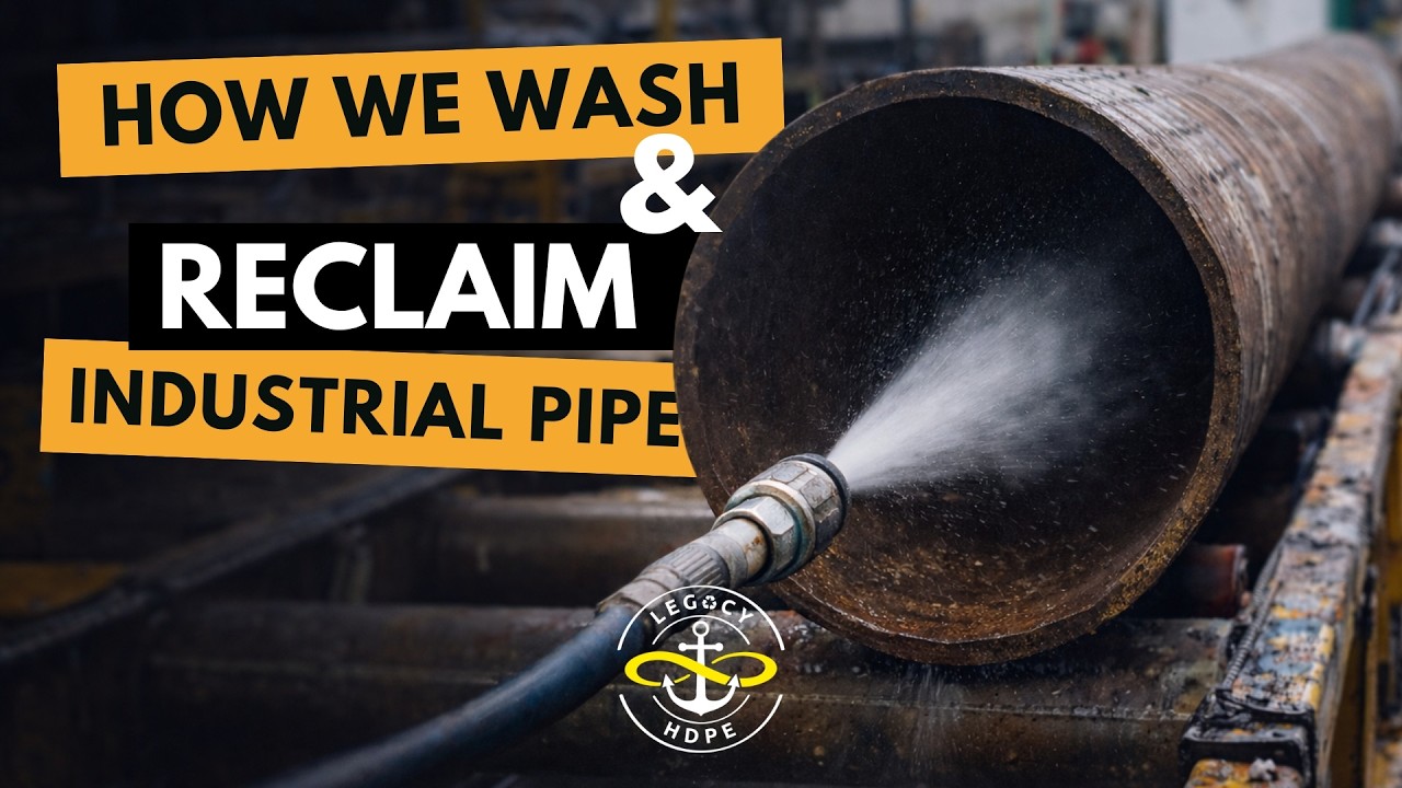 How We Wash & Reclaim Industrial Pipe - Inside Our Full Process
