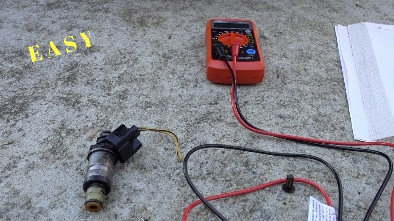 How To Check Fuel Injector Resistance With a Multimeter  EASY