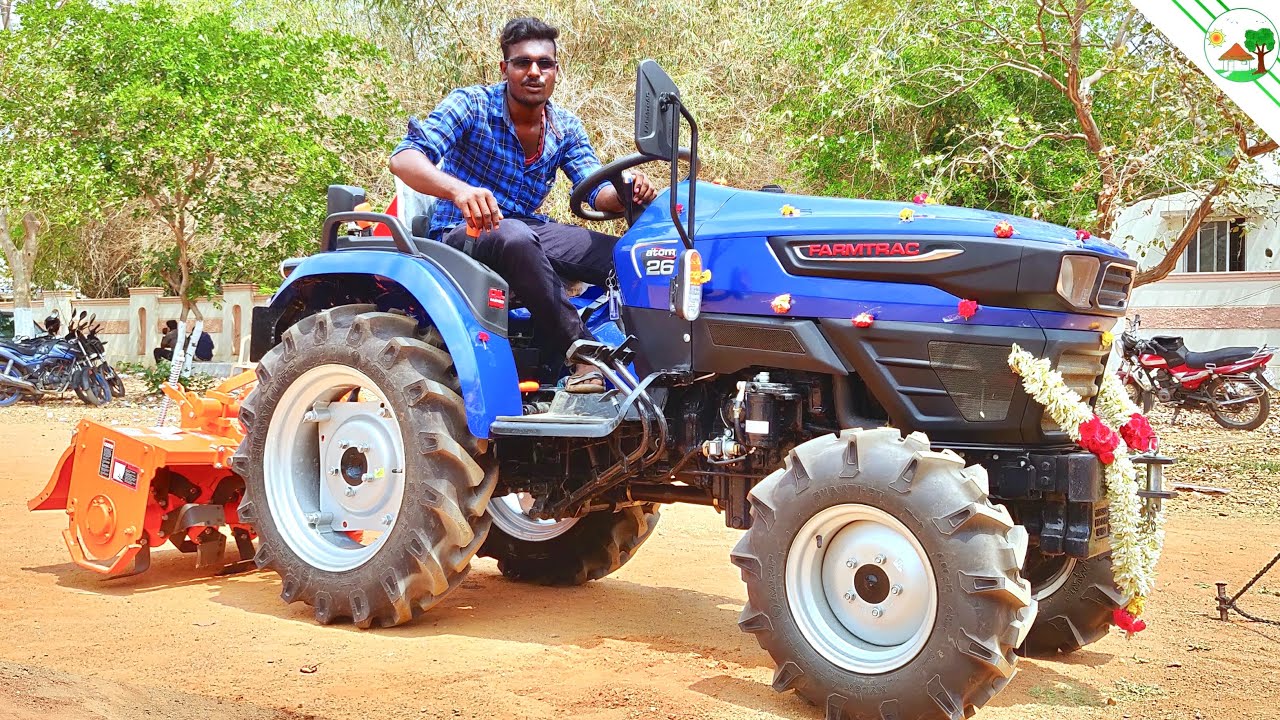 Mini Tractor 4WD | Farmtrac Tractor with Attachment | New Tractor