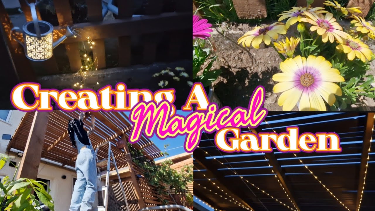 Creating A Magical Garden #diy #garden #gardendecor #motivation