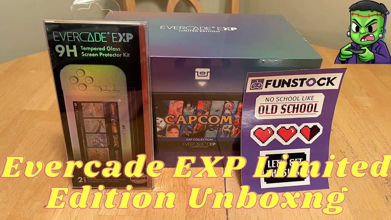 Evercade EXP Limited Edition Unboxing