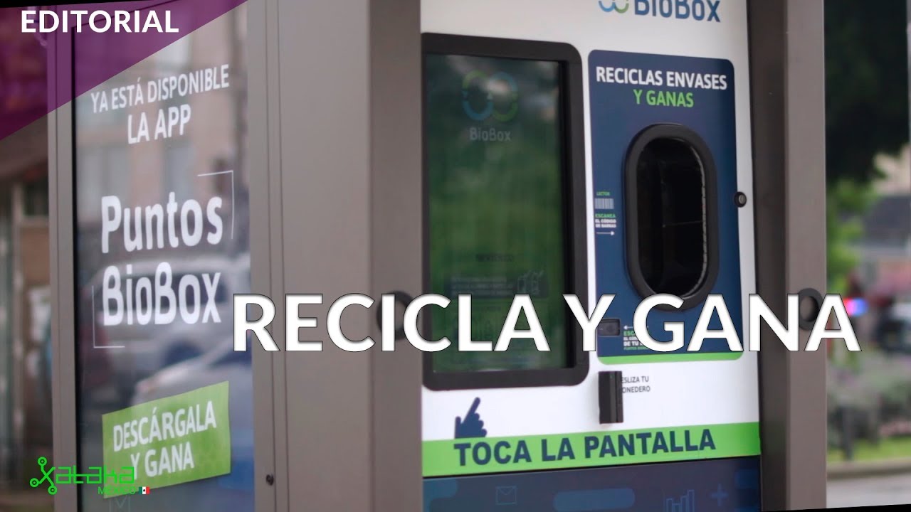 Biobox, gana membresias de Netflix y tiempo aire con solo reciclar botellas PET