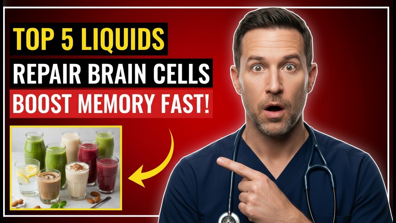 Top 5 Liquids That May Help Repair Brain Cells and Boost Memory While You Sleep