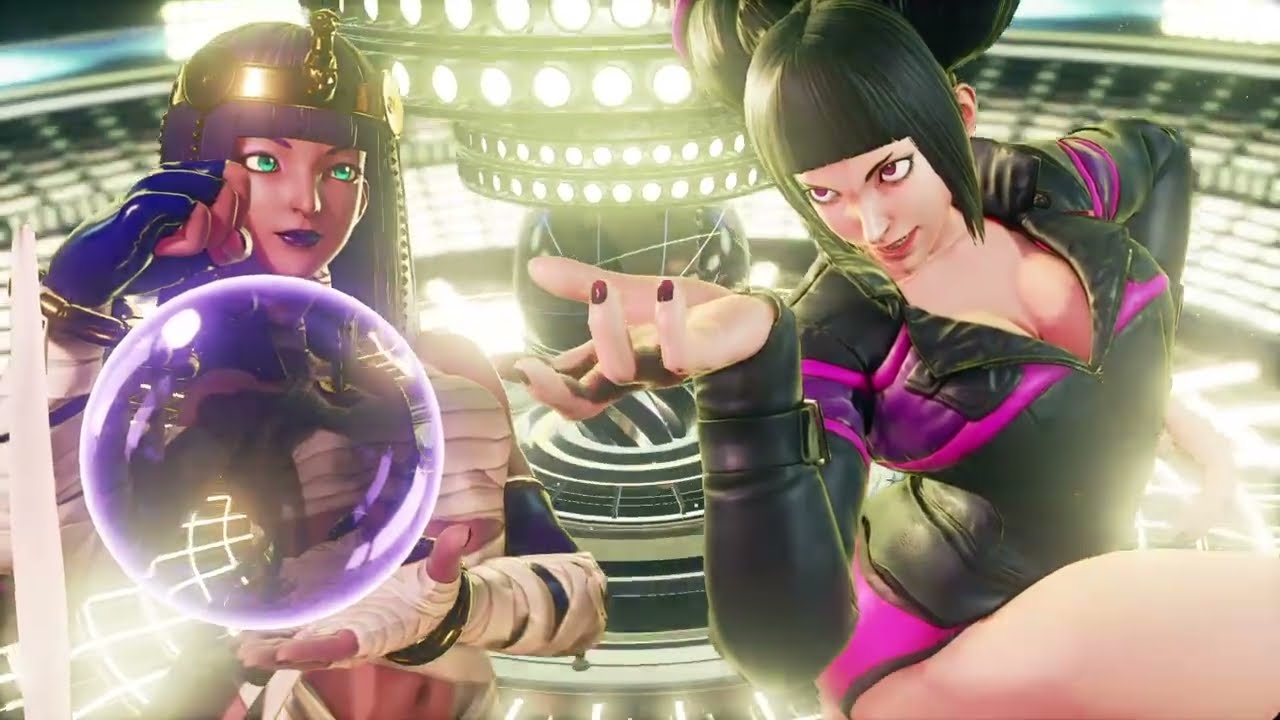 STREET FIGHTER V Chic fights PT.5 Menat vs Juri