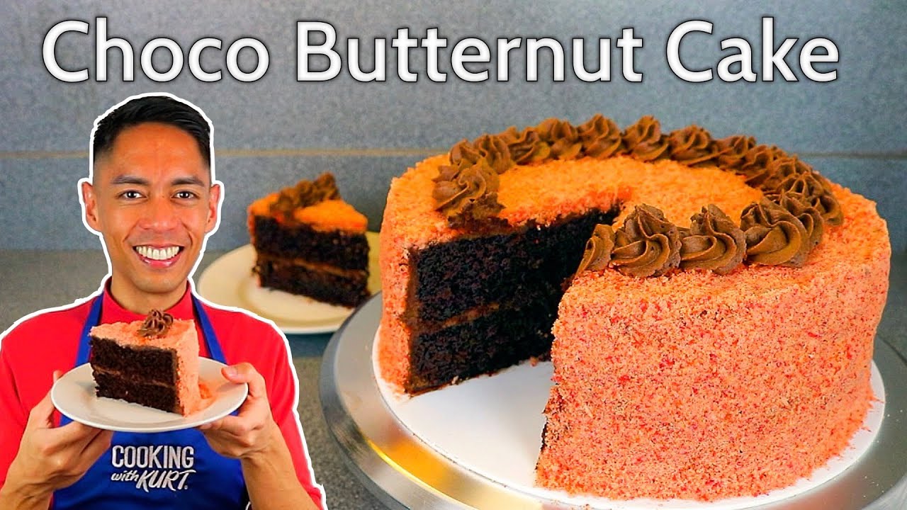 Dunkin'-Style Choco Butternut Cake: Dark Chocolate Cake with Butternut Streusel | Cooking with Kurt
