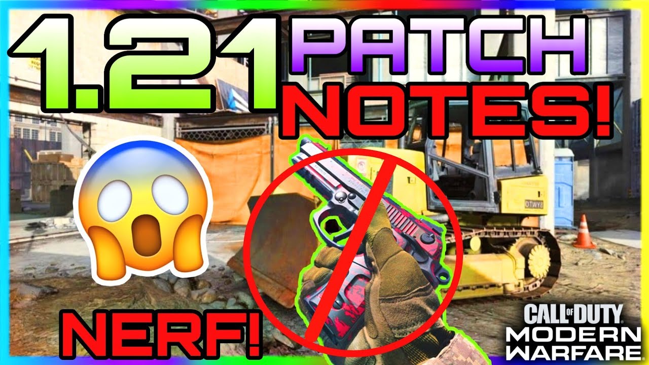 Modern Warfare 1.21 PATCH NOTES | RENETTI MK3 NERF, ARMOR BOX, HARD HAT MAP + MORE! (COD MW 1.21)