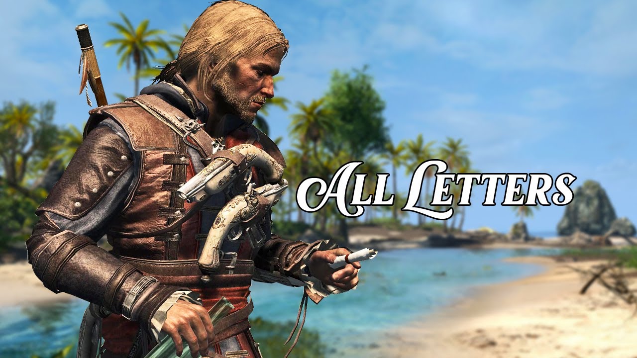 Assassin's Creed IV: Black Flag - All Letters (Messages In Bottles)