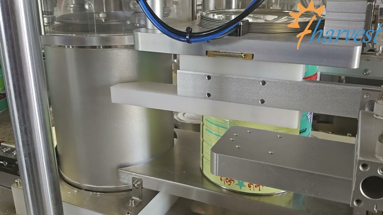 2500g Milk powder automatic vacuum nitrogen flushing sealer, residual oxygen content is less than 3%