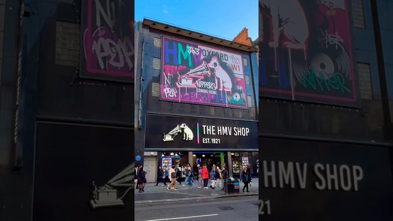 HMV Oxford Street, LONDON 