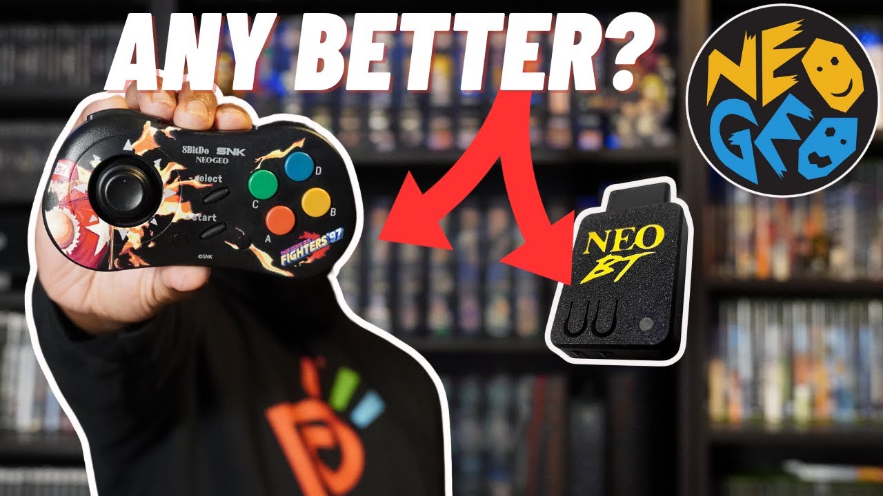 Компания 8bitdo с консолью Neo BT возвращает удовольствие от использования Neo Geo AES!