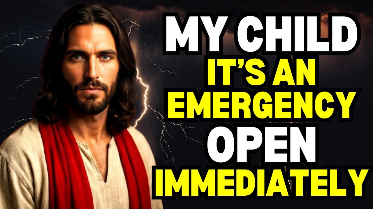 God Says: It's An Emergency Alert for You — Don’t Ignore This Message Today | God Message | EP~21