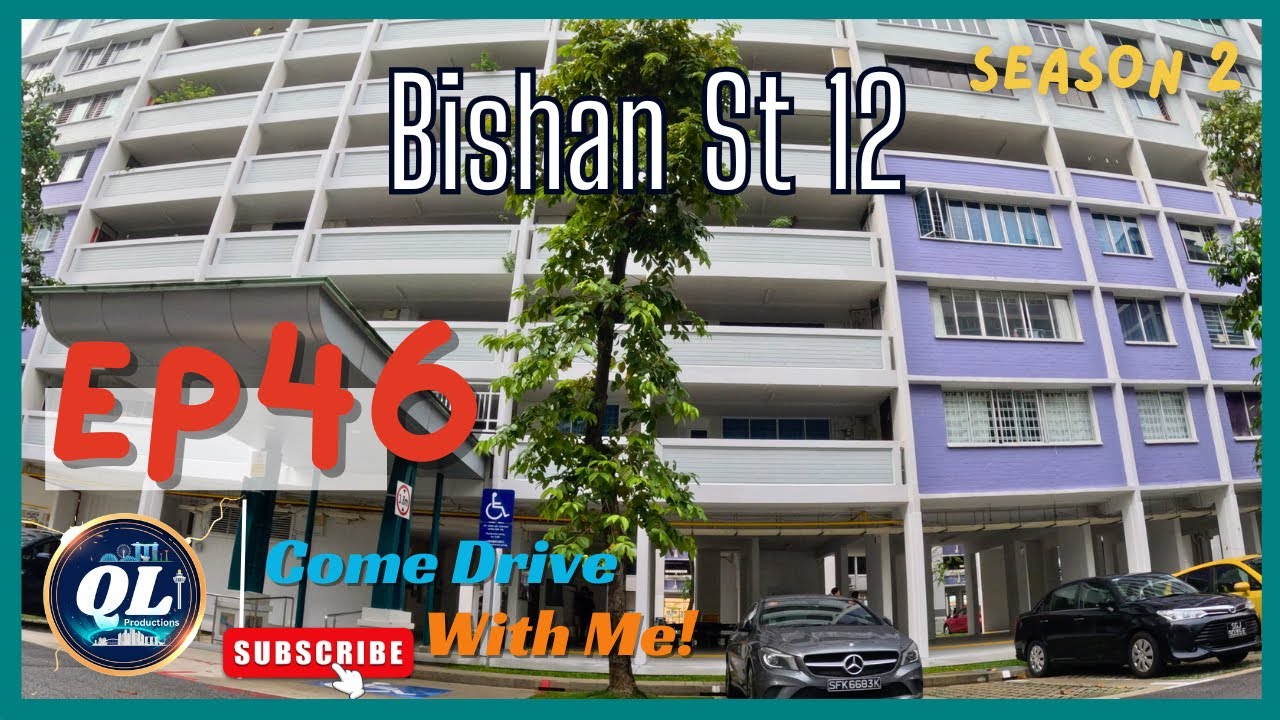 🇸🇬 Singapore Driving Tour: Driving to Bishan St 12 starting from Dawson Road | CDWM S02 EP 46