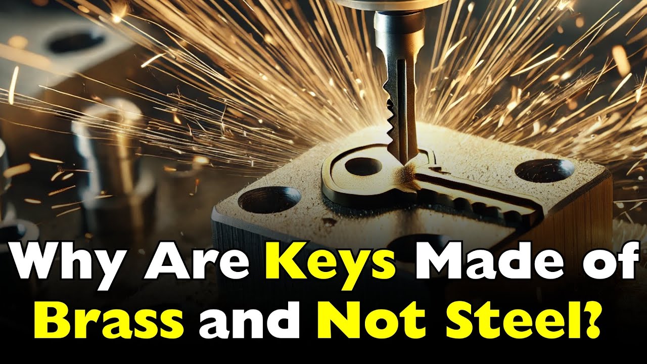 Why Are Most Keys Made of Brass Instead of Steel?