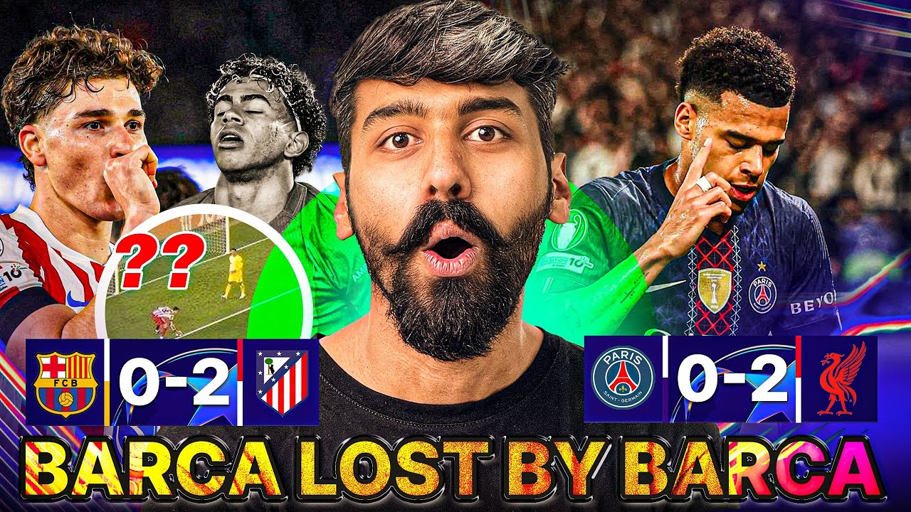Barcelona Bottled & Robbed vs Atletico Madrid in Champions League Quarter Final | Liverpool Disgrace