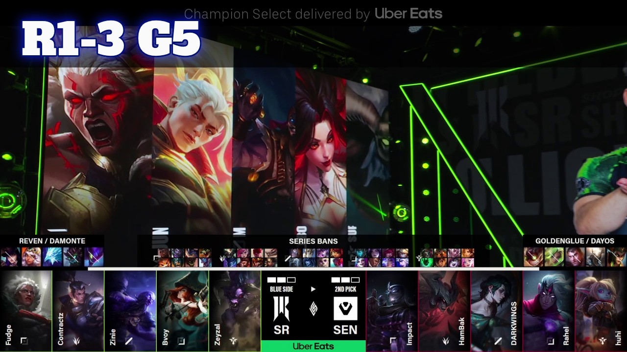 SR vs SEN - Game 5 | Round 1 S16 LCS Summer 2026 Playoffs | Shopify Rebellion vs Sentinels G5 Full