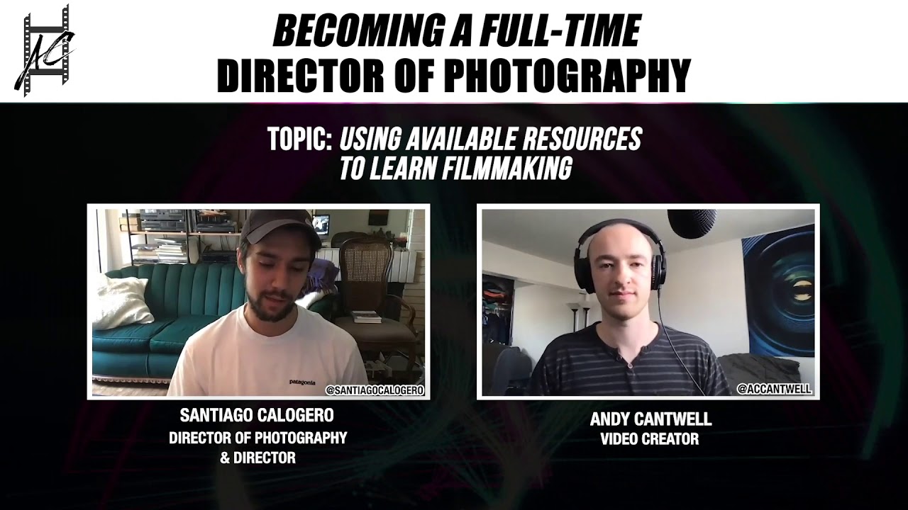 How to become a Professional Director of Photography - ep 6 Santiago Calogero
