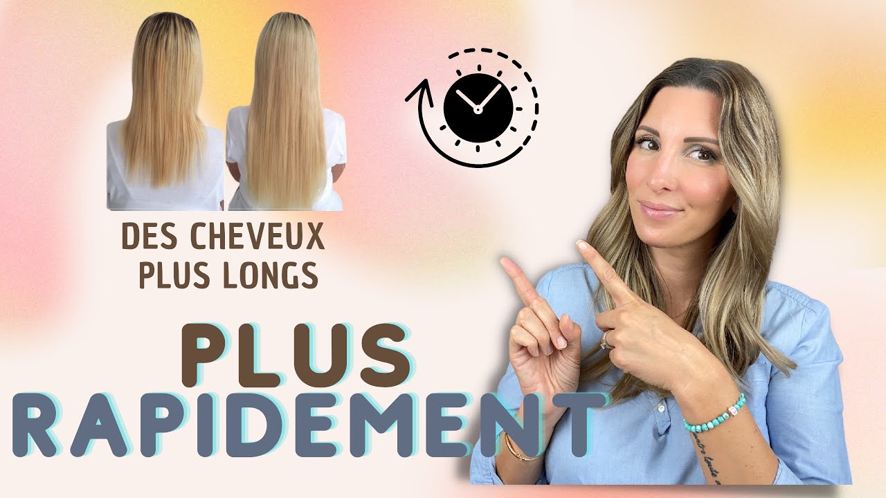 🧝🏼‍♀️ COMMENT FAIRE POUSSER SES CHEVEUX très RAPIDEMENT ? 🤓