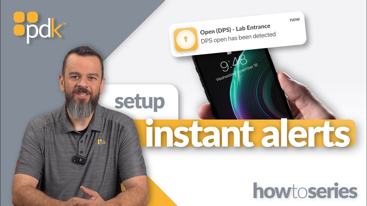 How to Set Up Instant Alerts & Notifications in PDK.io