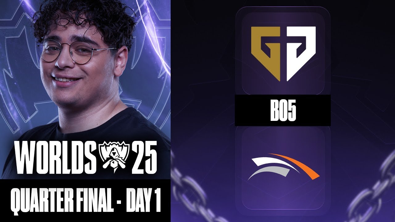 HLE vs GENG | QUARTS DE FINALE DES WORLDS LOL 2025
