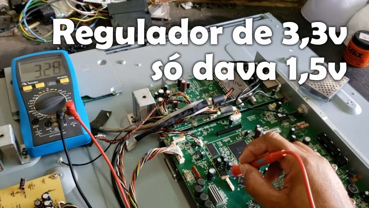 TV AOC D42H931 Não Liga. RESOLVIDO!
