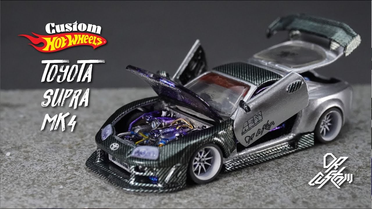 TOYOTA SUPRA MK4 CUSTOM HOT WHEELS