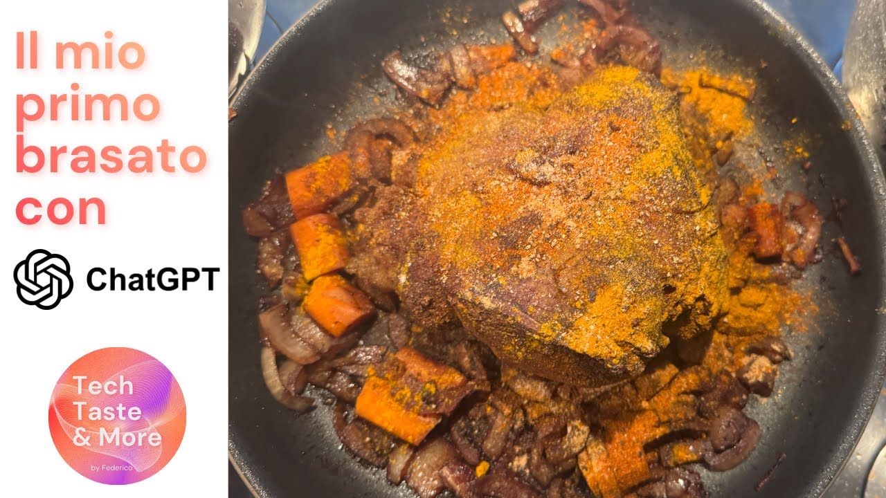 Brasato con ChatGPT: quando l’AI entra in cucina