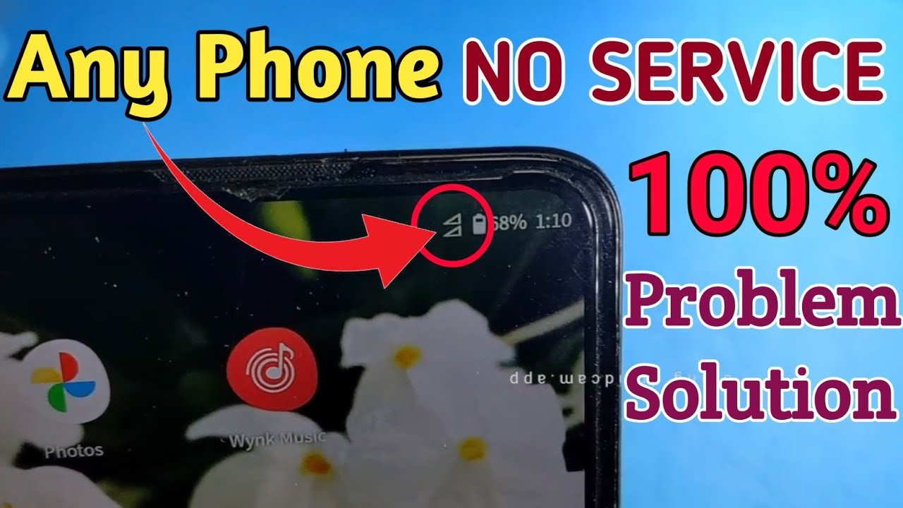 No Service Problem Solution Any Phone