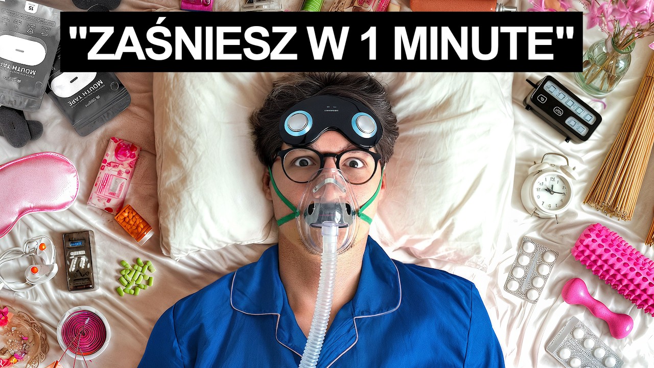Przetestowałem Wszystkie Sposoby na ''SZYBKI SEN''