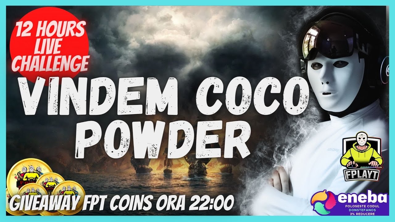 🔴Don Stefanos LIVE #386 - 12 Hours Challenge  - Giveaway FPT Coins 22:00 - Coco Powder King - FplayT
