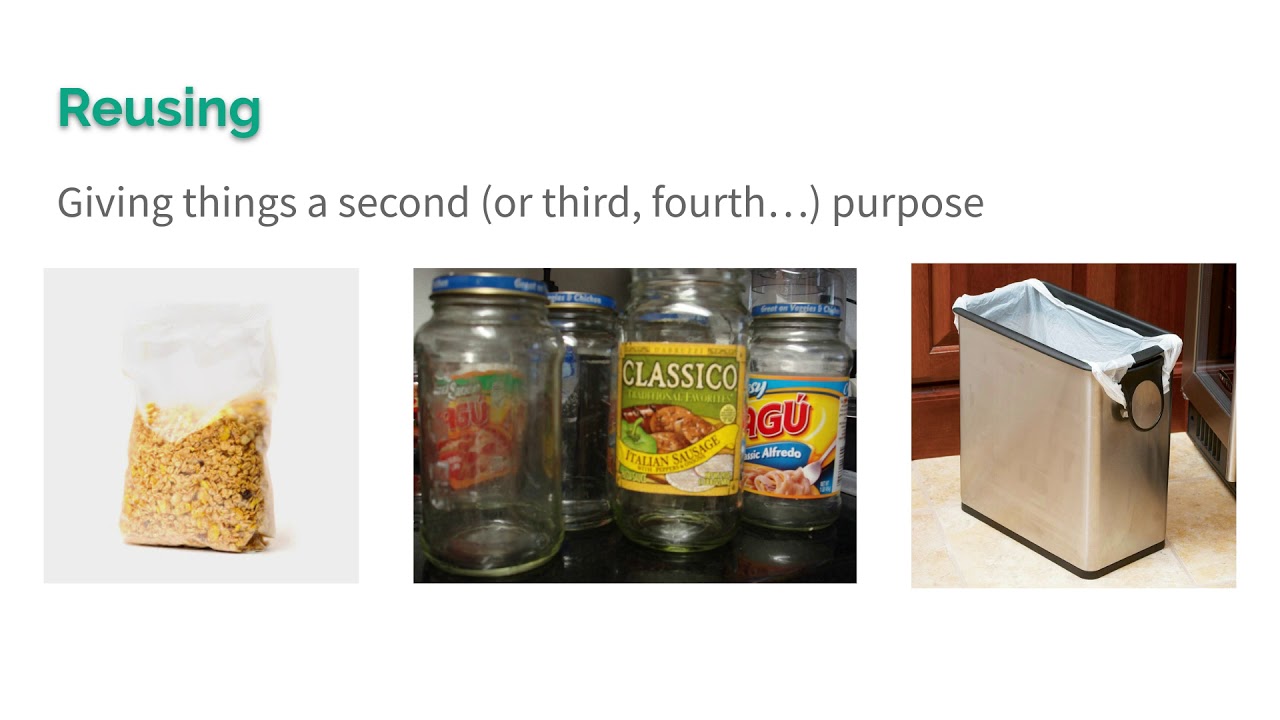 8.9 Waste Reduction Methods