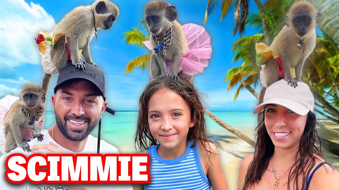 VLOGVI! INCONTRIAMO PER LA PRIMA VOLTA LE SCIMMIE AI CARAIBI!
