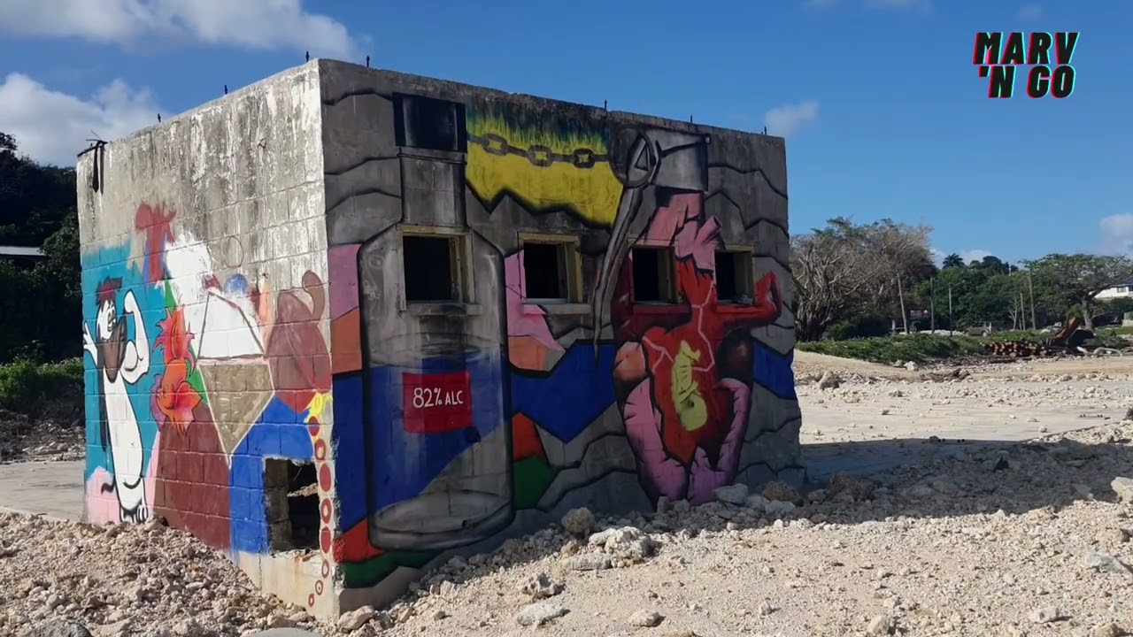 Eua Island, Tonga - Nature Scenes and a walk over the small town.
