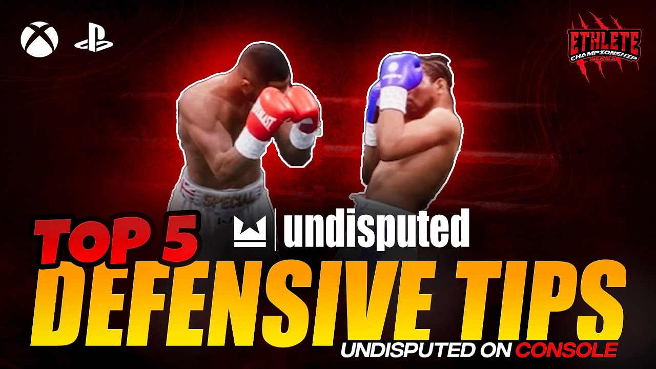 TOP 5 DEFENSIVE TIPS FOR CONSOLE!  Let us help prepare you for Undisputed Console Release!