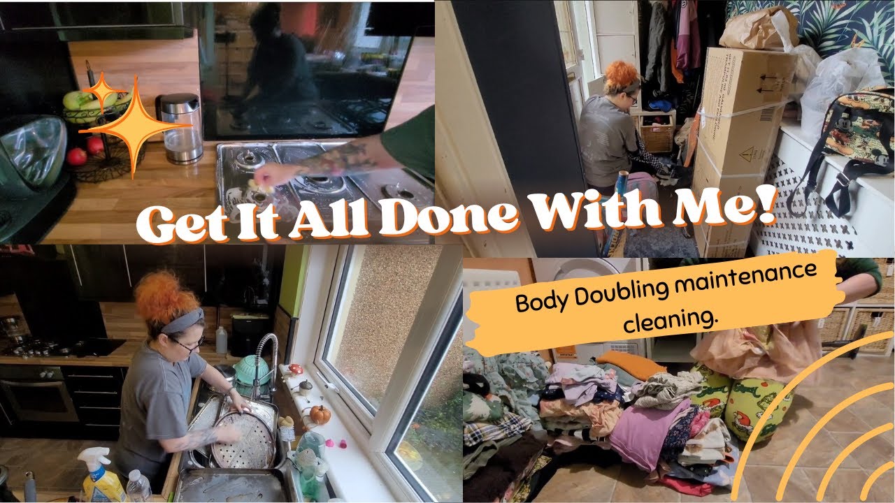 Productive Day at Home - Tidy, Clean, Organise With Me