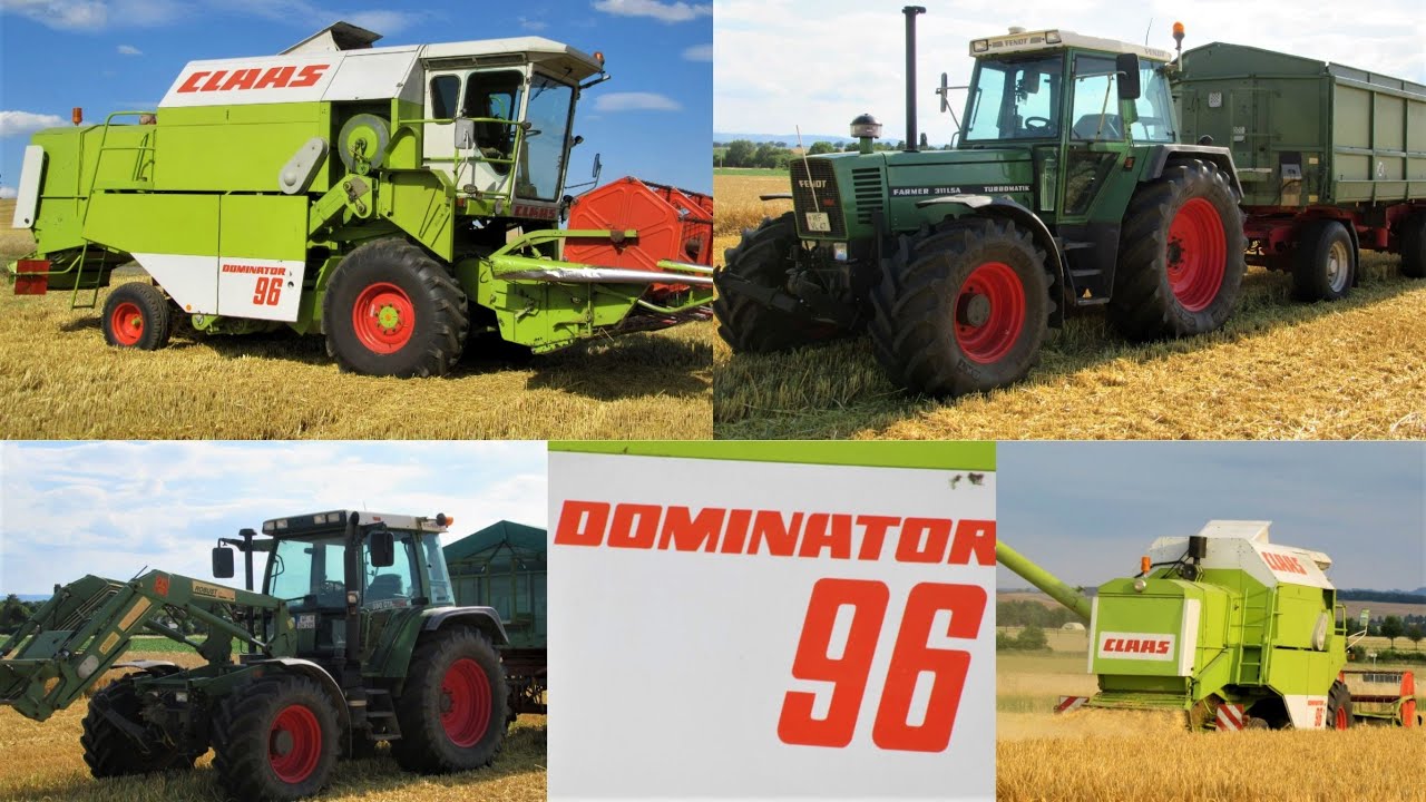 Oldtimerdreschen 2022/ Claas Dominator 96/ Fendt 311 LSA
