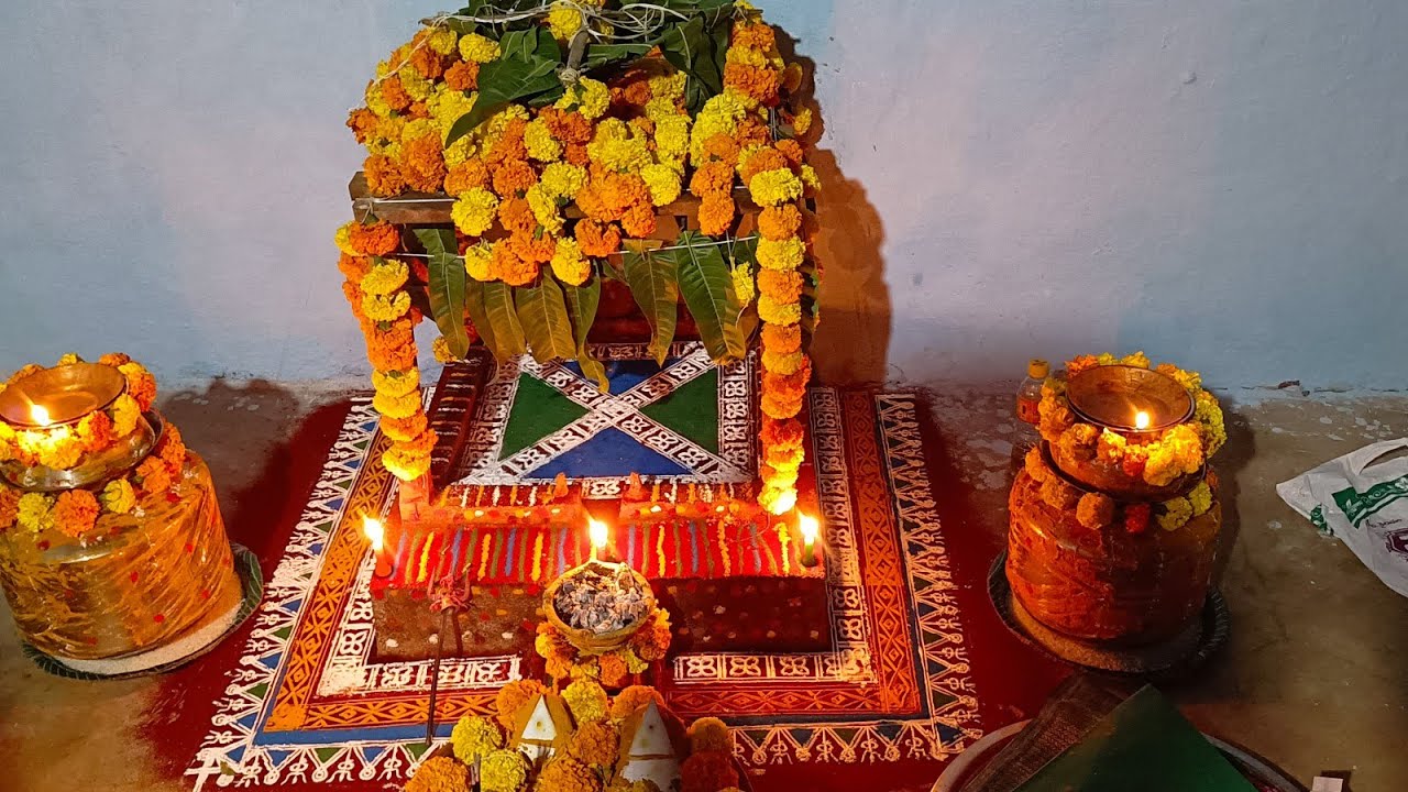 మా బాబాయ్ వాళ్ళ ఇంట్లో మల్లన్న పట్నాలు 🙏 last#వరకు చూస్తే మీరే షాక్ అవుతారు#🐍