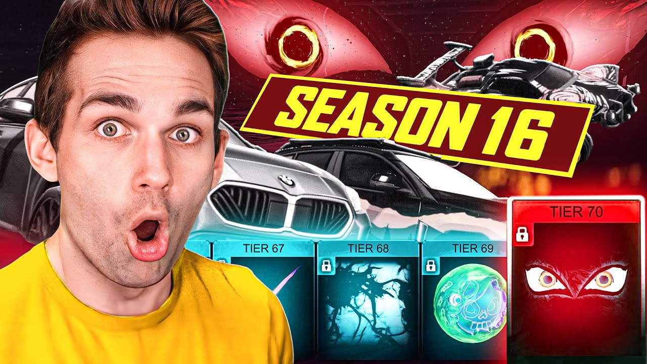 THE *NEW* ROCKET PASS FOR SEASON 16 IS INSANE! (Rocket League Season 16 Item Showcase)