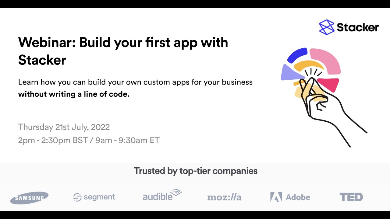 Build your first app with Stacker
