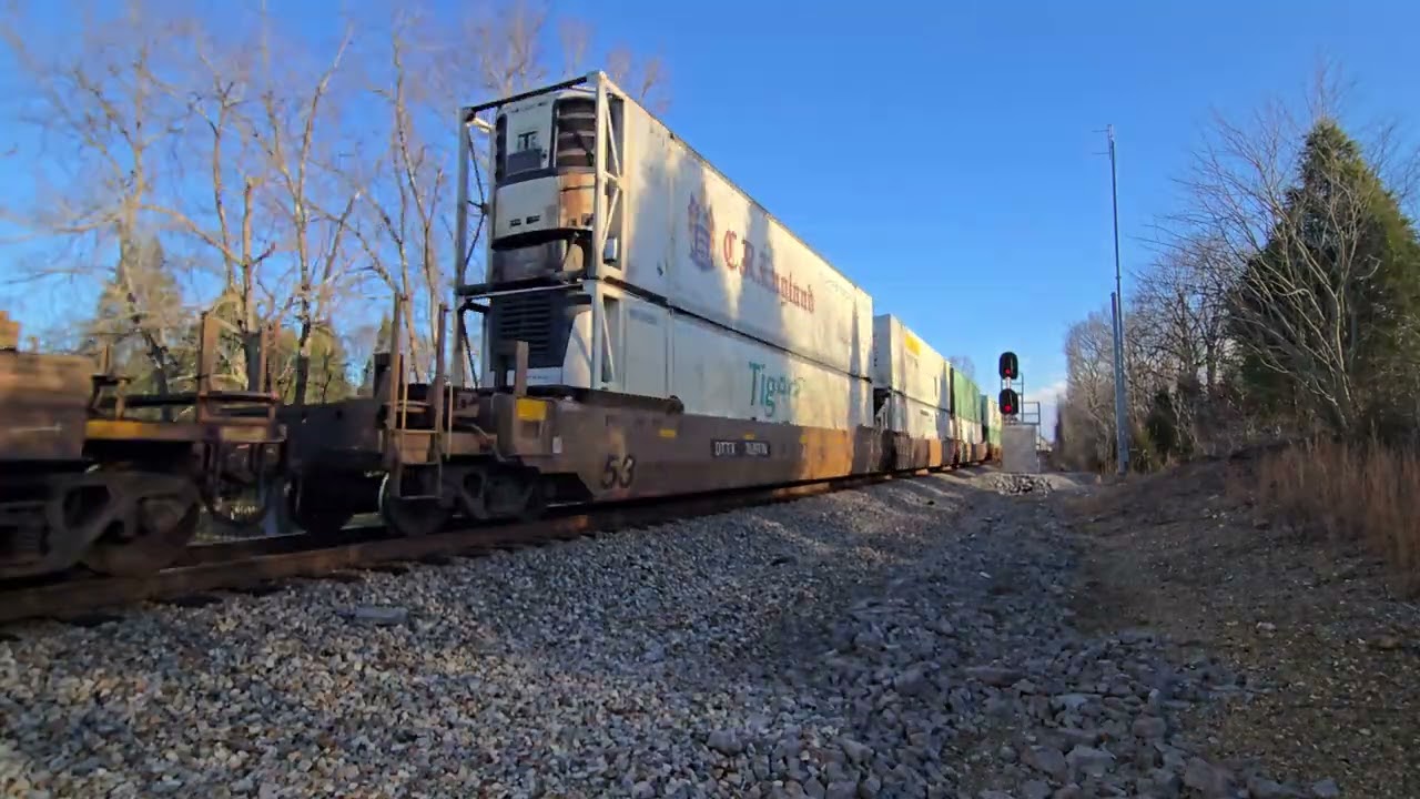 Norfolk Southern 29A heading South thru North Spring City, TN.