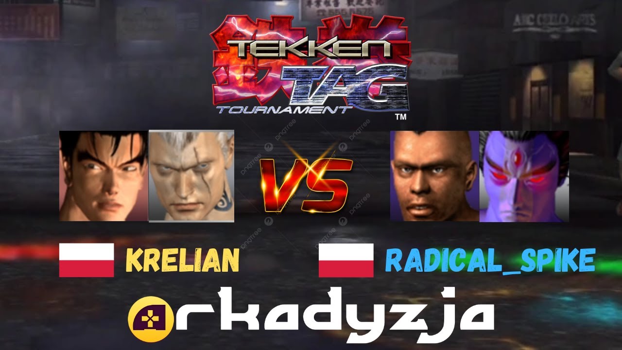 Tekken Tag Tournament (Arcade) - Krelian vs RadicalSpike - Arkadyzja [Retrobuda] High Level netplay