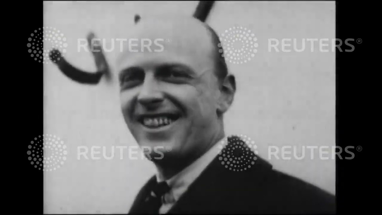 1929 London welcomes land speed record holder Henry Segrave