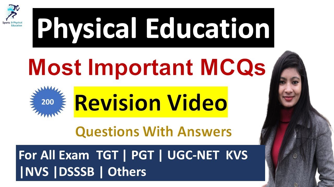 Physical Education MCQ Revision Video Part 2