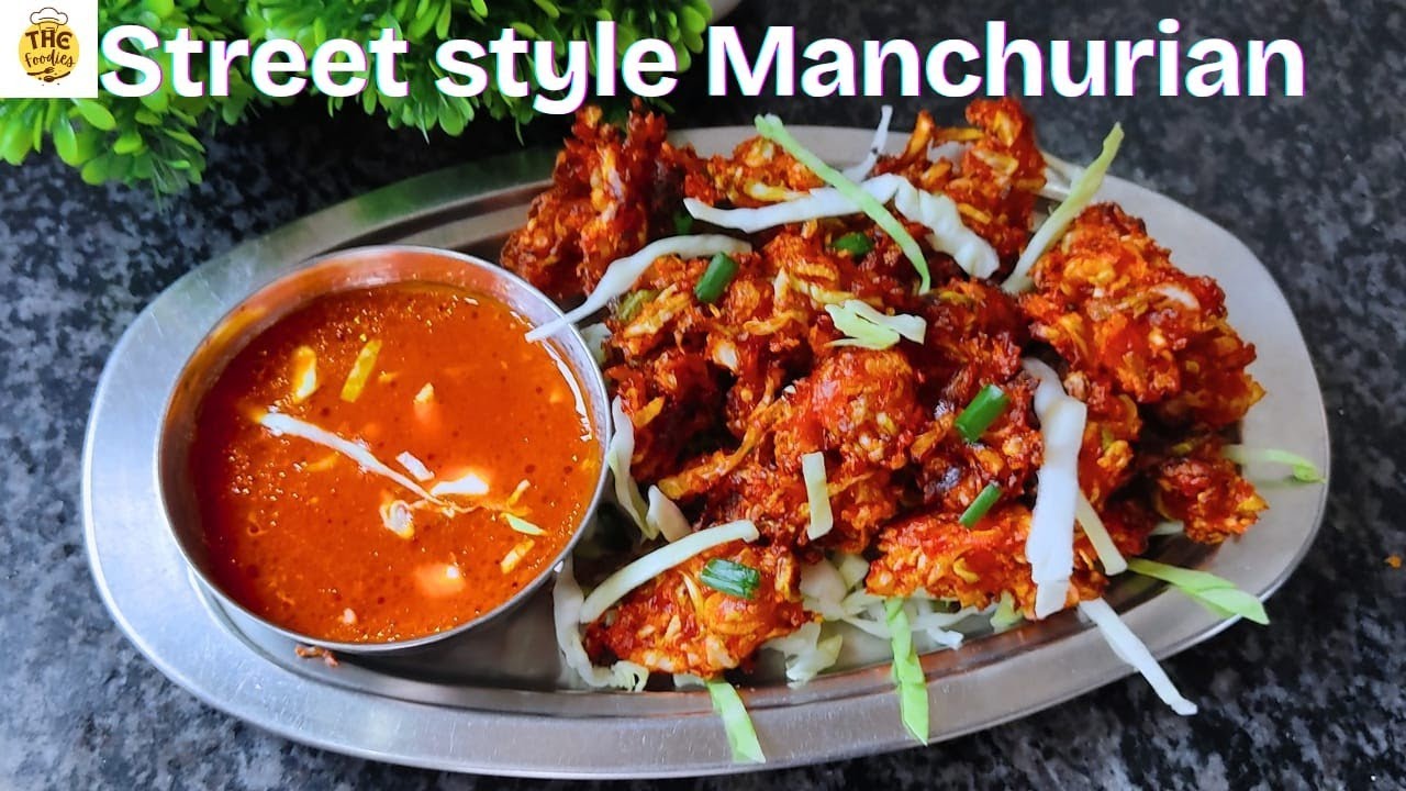 Ekdam Crispy street style manchurian with chutney Recipe | manchurian Recipe |How to make manchurian