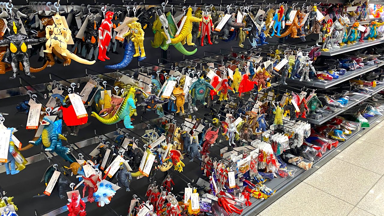 [Планета игрушек] Ультрамен за покупками! фигурка монстра из мягкого винила